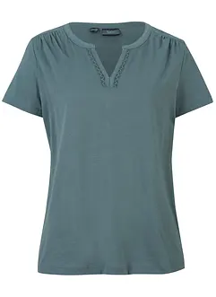 Shirt met kantrandje, bonprix
