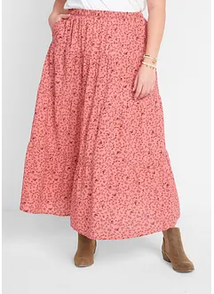 Maxi rok met volants, bonprix