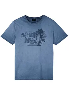 T-shirt in washed out look van biologisch katoen, bonprix