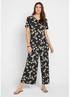 Shirt en culotte van viscose (2-dlg. set), bonprix