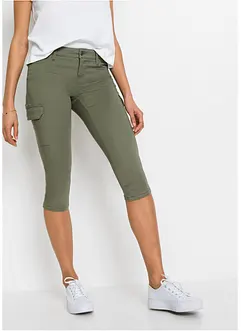 Capri broek in cargolook, bonprix