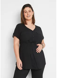 Zwangerschapsblouse/voedingsblouse van viscose, bonprix