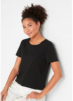 T-shirt van puur katoen (set van 2), bonprix