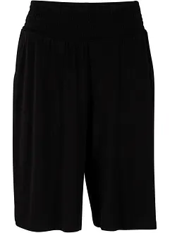 Wijde jersey bermuda in een viscosemix, bonprix