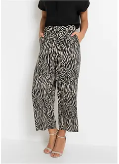 Gedessineerde culotte van soepele viscose, bonprix