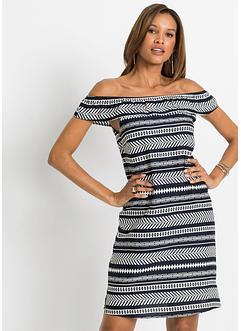 Carmen jurk van duurzame viscose, BODYFLIRT boutique