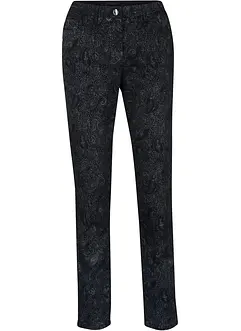 Broek met chique print, bonprix