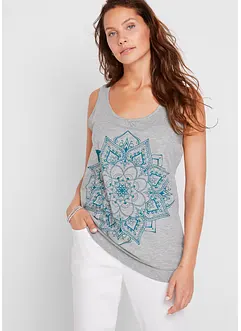 Tanktop van lichte jersey, bonprix