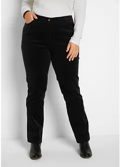 Stretch corduroy broek, straight, bonprix