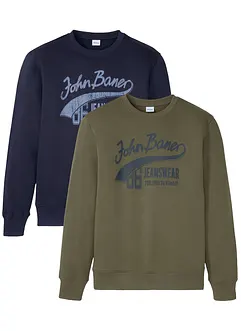 Sweater (set van 2), bonprix