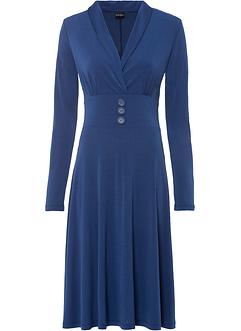 Jersey jurk met knopen, BODYFLIRT