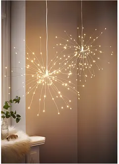 LED hangdecoratie ster (set van 2), bonprix