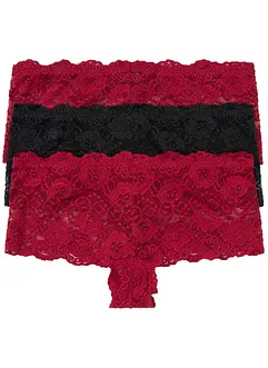 Hipster met kant (set van 3), bonprix