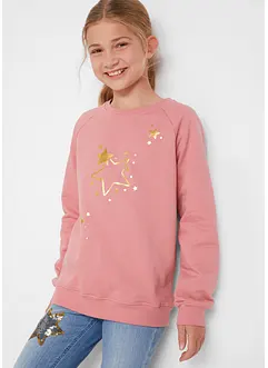 Sweater van puur katoen, bonprix