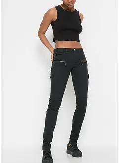 Skinny cargo broek, bonprix