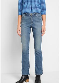 Stretch jeans met biologisch katoen, bootcut, John Baner JEANSWEAR