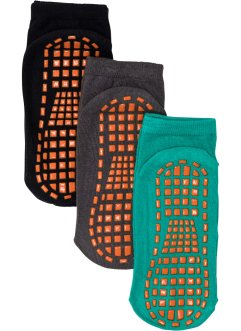 Antislip sokken (3 paar) met biologisch katoen, bpc bonprix collection