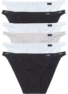 Tangaslip (set van 6), bonprix