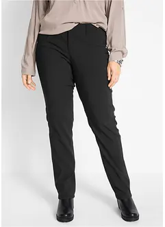 Bengaline stretch broek, straight, bonprix