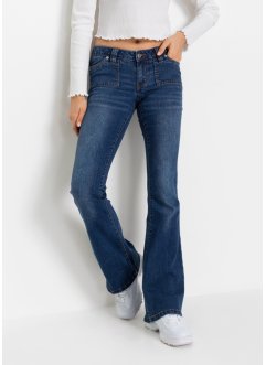 Bootcut jeans met lagere taille, RAINBOW