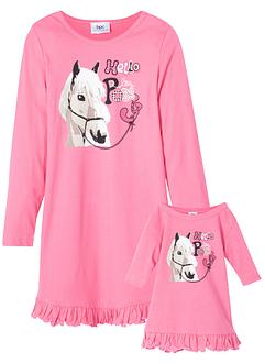 Nachthemd en poppenhemdje (2-dlg. set), bpc bonprix collection