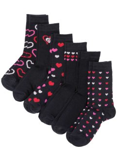 Dames sokken (6 paar) van biologisch katoen, bpc bonprix collection