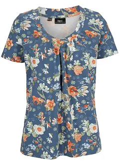 Shirt met print, korte mouw, bonprix