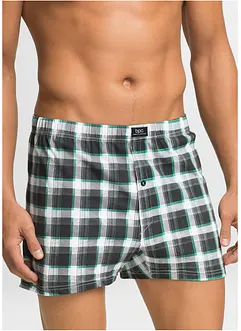 Wijde jersey boxershorts met katoen (set van 3), bonprix