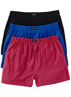 Wijde jersey boxershort (set van 3), bonprix