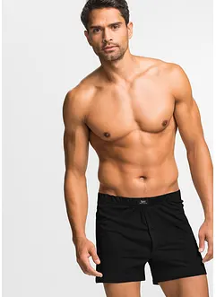 Wijde jersey boxershort (set van 4), bonprix