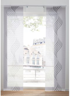 Transparant paneelgordijn met print (1 stuk), bpc living bonprix collection