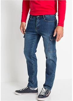 Regular fit stretch thermojeans, straight, John Baner JEANSWEAR