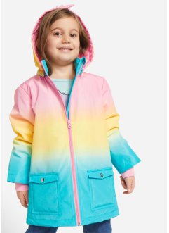 Meisjes unicorn jas, waterafstotend en winddicht, bpc bonprix collection