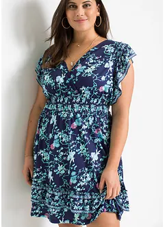 Gedessineerde jersey jurk, bonprix