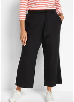 Culotte van lichte linnenmix, bonprix