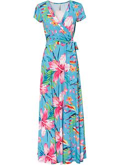 Maxi jurk in wikkellook, BODYFLIRT boutique
