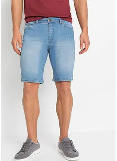 Stretch jeans bermuda, regular fit (set van 2), bonprix
