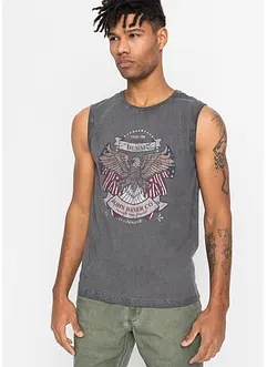 Muscle shirt in washed out look, bonprix