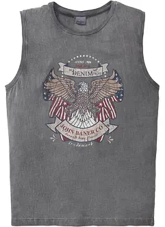 Muscle shirt in washed out look, bonprix