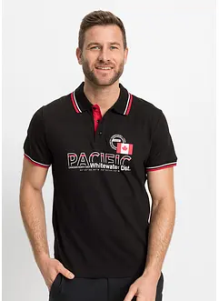 Poloshirt van puur katoen (set van 2) met korte mouw, bonprix