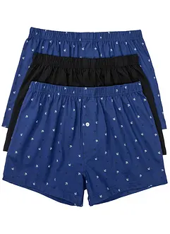 Wijde jersey boxershort (set van 3), bonprix