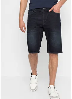 Stretch jeans bermuda met verstevigd kruis, regular fit, bonprix
