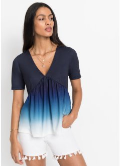 Shirt met V-hals, BODYFLIRT boutique