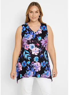 Longshirt met puntige onderrand, bonprix