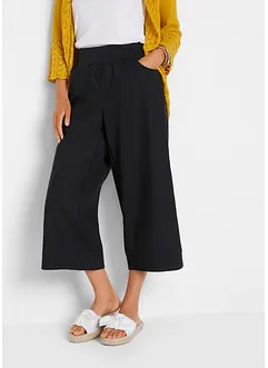 3/4 broek van een linnen-katoenmix, bonprix