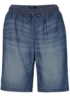 Lichte denim broek met TENCEL™ lyocell en comfortband, bonprix