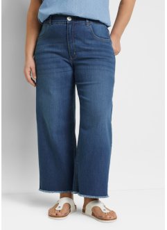 Comfort stretch 7/8 jeans, wide fit, John Baner JEANSWEAR