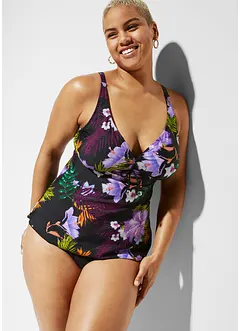 Tankini met gerecycled polyamide, lange maat (2-dlg. set), bonprix