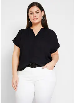 Tuniekblouse van georgette, bonprix