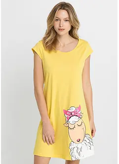 Kort nachthemd van biologisch katoen, bonprix